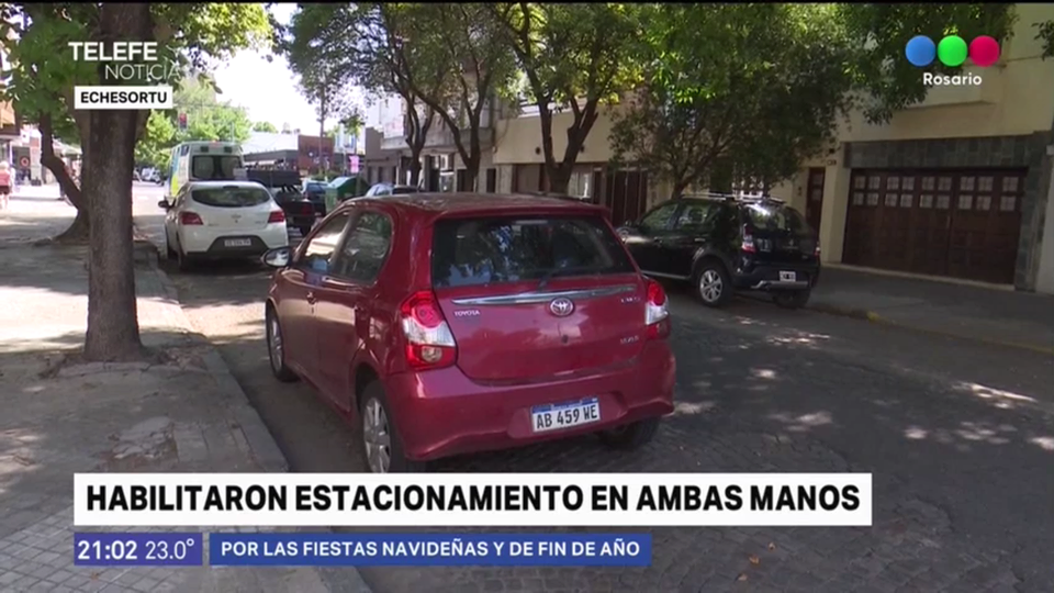 Habilitan el estacionamiento en ambas manos en el Paseo Echesortu | Información General