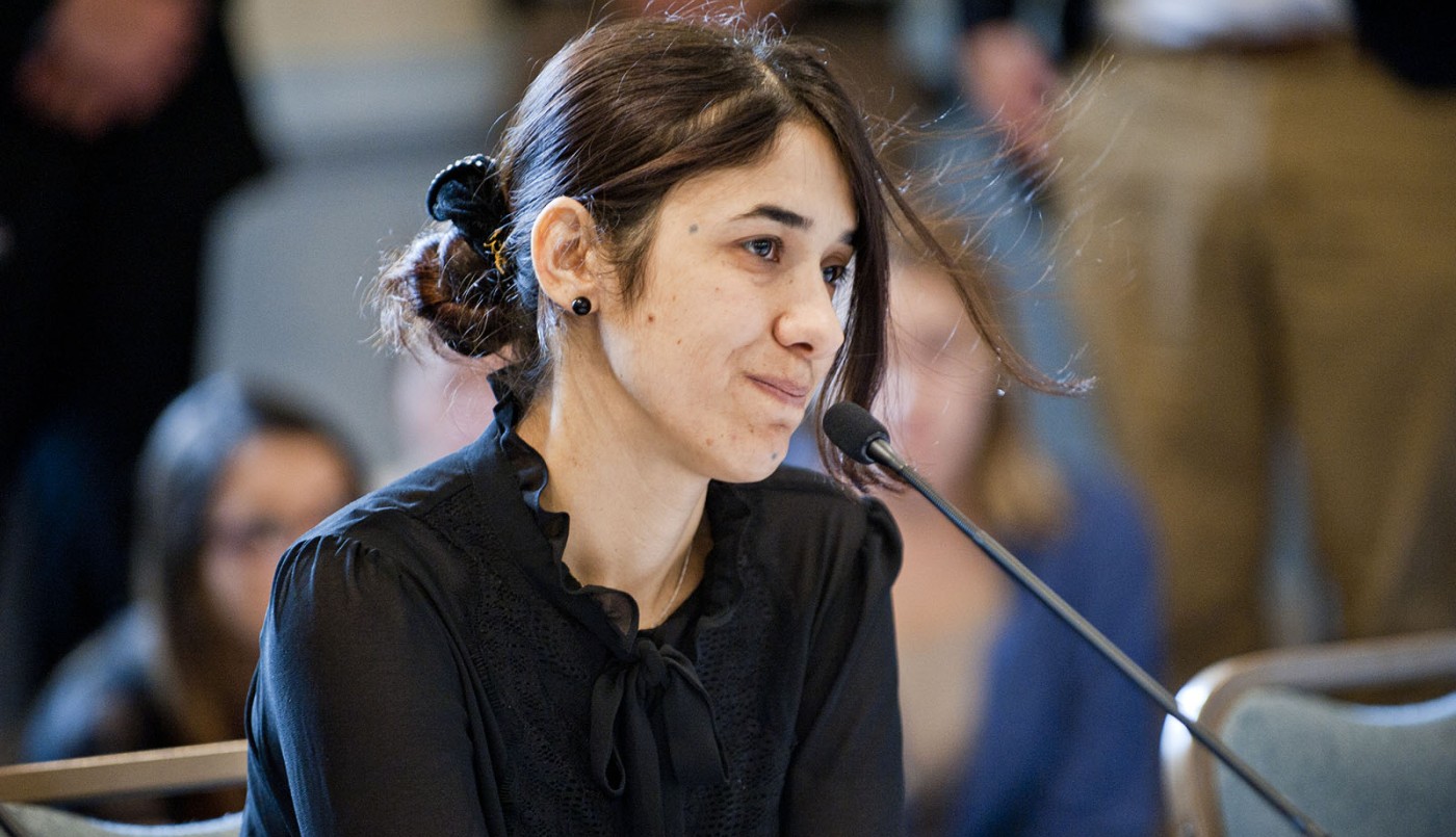 La activista Nadia Murad llamó a las mujeres a no callar ante la violencia sexual | Internacionales
