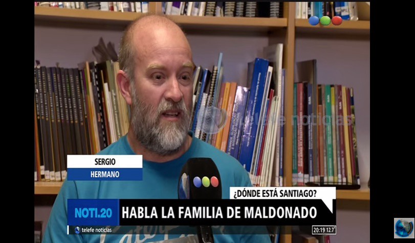 Sergio Maldonado: "El cambio de juez nos trajo alivio; están buscando a Santiago" | Información General