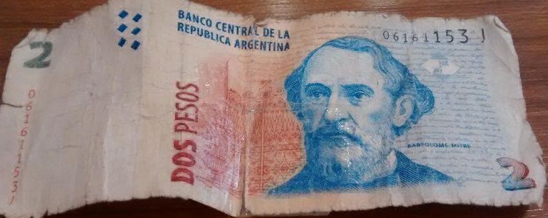 El Banco Central anunció que quitará de circulación el billete de dos pesos | Información General