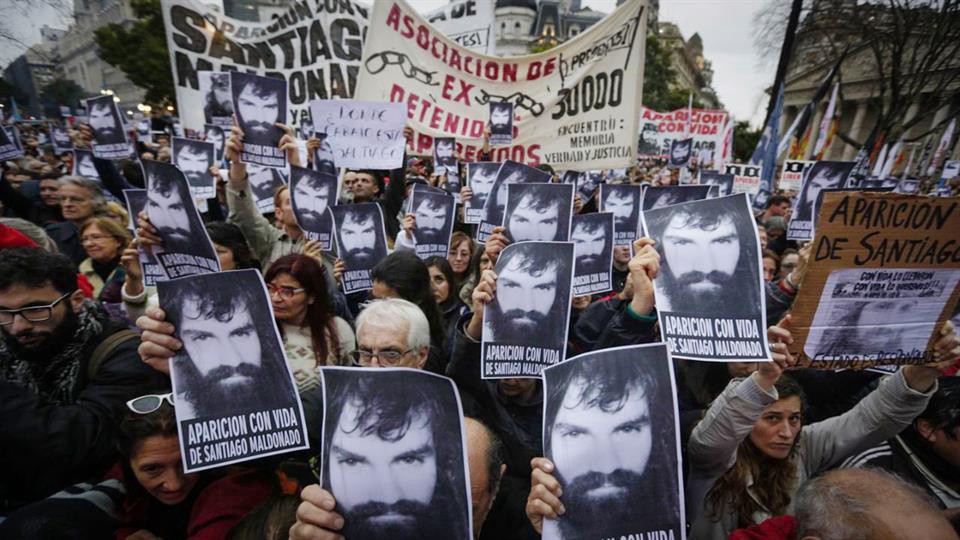 La familia de Santiago Maldonado niega la convocatoria a una marcha oficial | Información General
