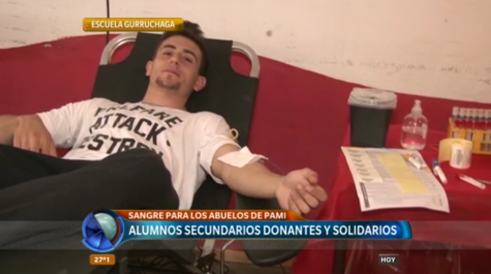 Gran campaña de donantes de sangre para los abuelos del Pami | Información General