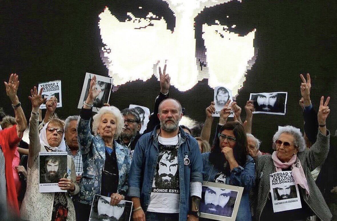 Sergio Maldonado en Plaza de Mayo: "Desde el comienzo nuestro único reclamo ha sido verdad y justicia" | Información General