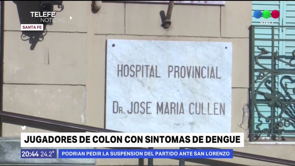 Preocupación en Colón por varios jugadores con síntomas de dengue | Deportes