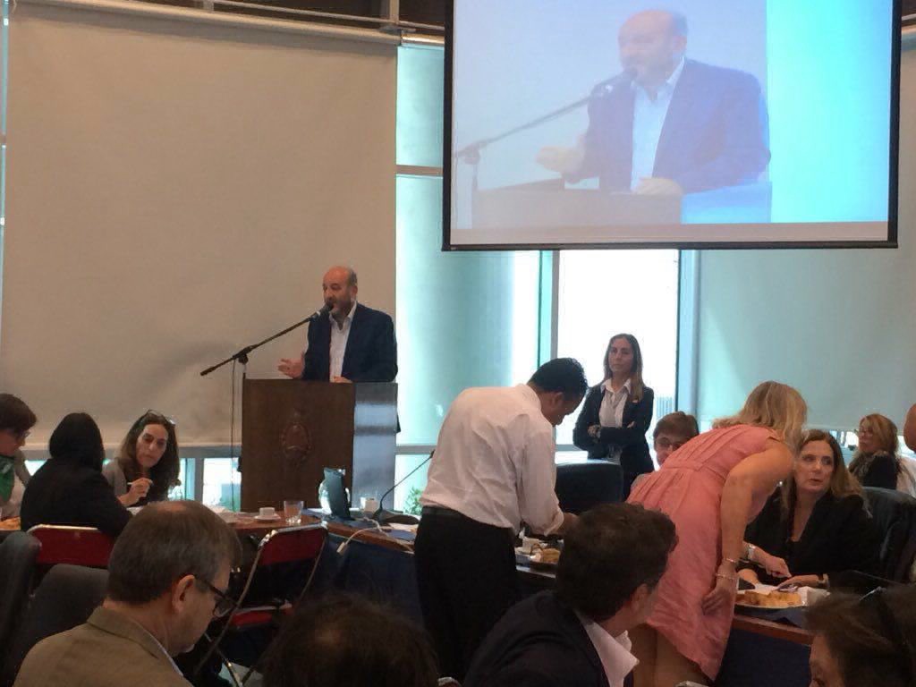 Leonardo Caruana expuso en la primera jornada de debate por la despenalización del aborto | Información General