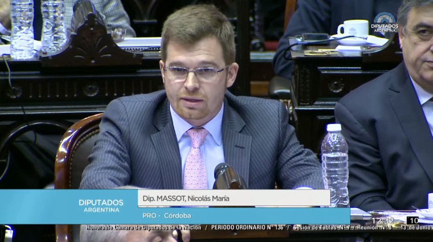 Nicolás Massot despertó la polémica con una insólita frase en su discurso contra la despenalización del aborto | Información General