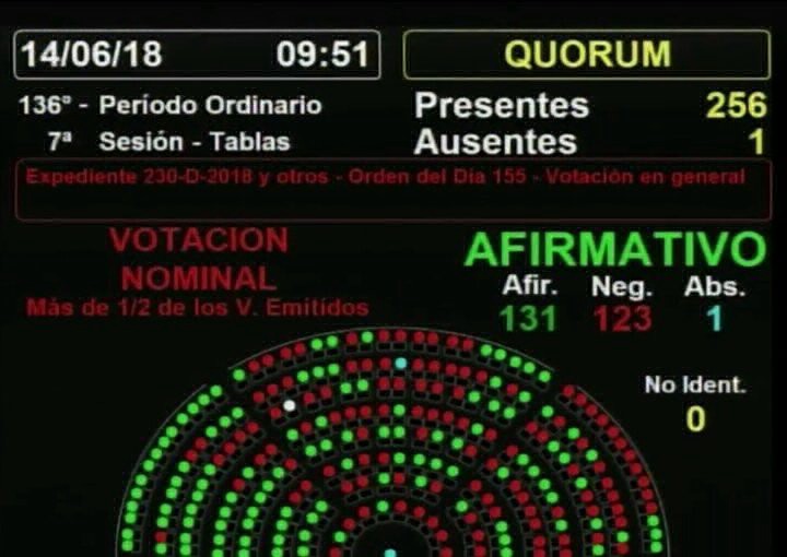 Histórico: el Congreso dio media sanción a la despenalización del aborto | Información General