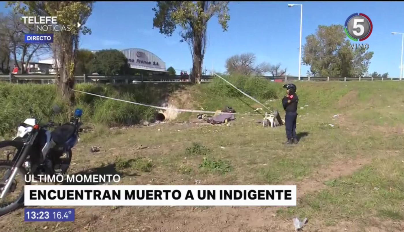 Circunvalación y Eva Perón: hallaron muerto a un hombre que se encontraba en situación de calle | Información General