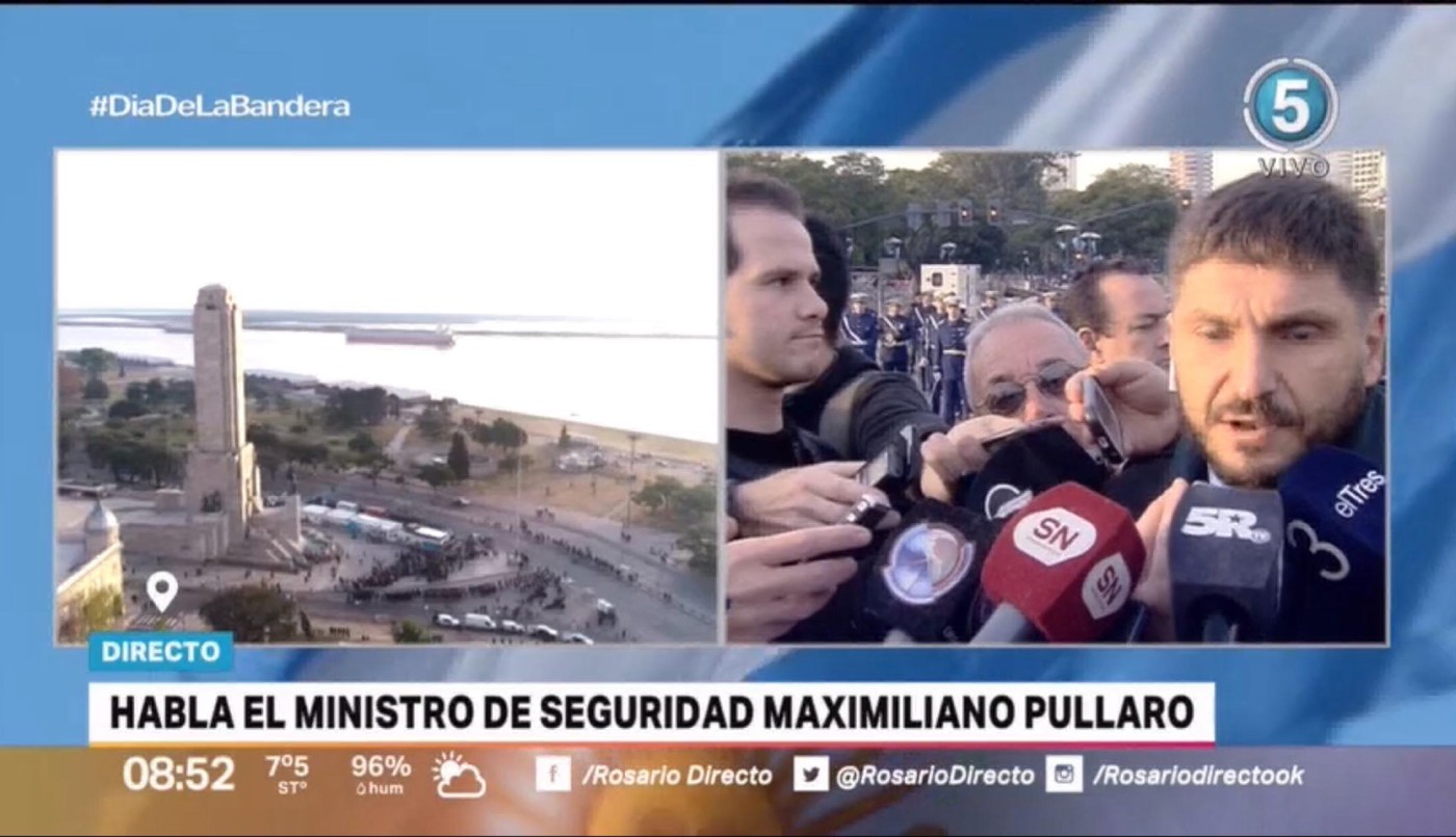 Pullaro: "La seguridad del presidente estaba garantizada" | Información General