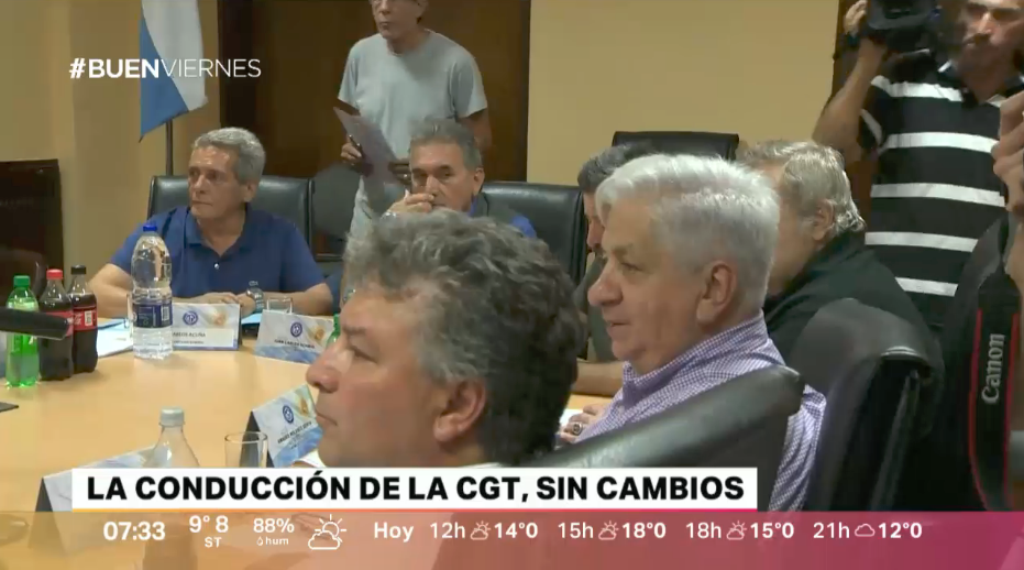 La CGT no renueva autoridades: se profundizan las diferencias con Moyano | Información General