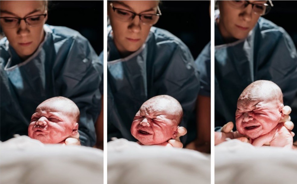 Una conocida fotógrafa capturó el momento exacto del nacimiento de su hijo | Tecnología
