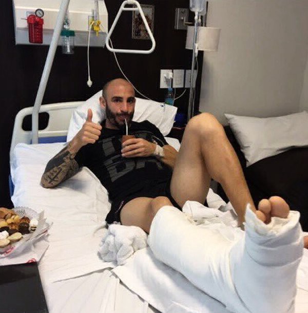El médico de Rosario Central estimó que la recuperación de Pinola llevará "entre 4 y 6 meses" | Deportes