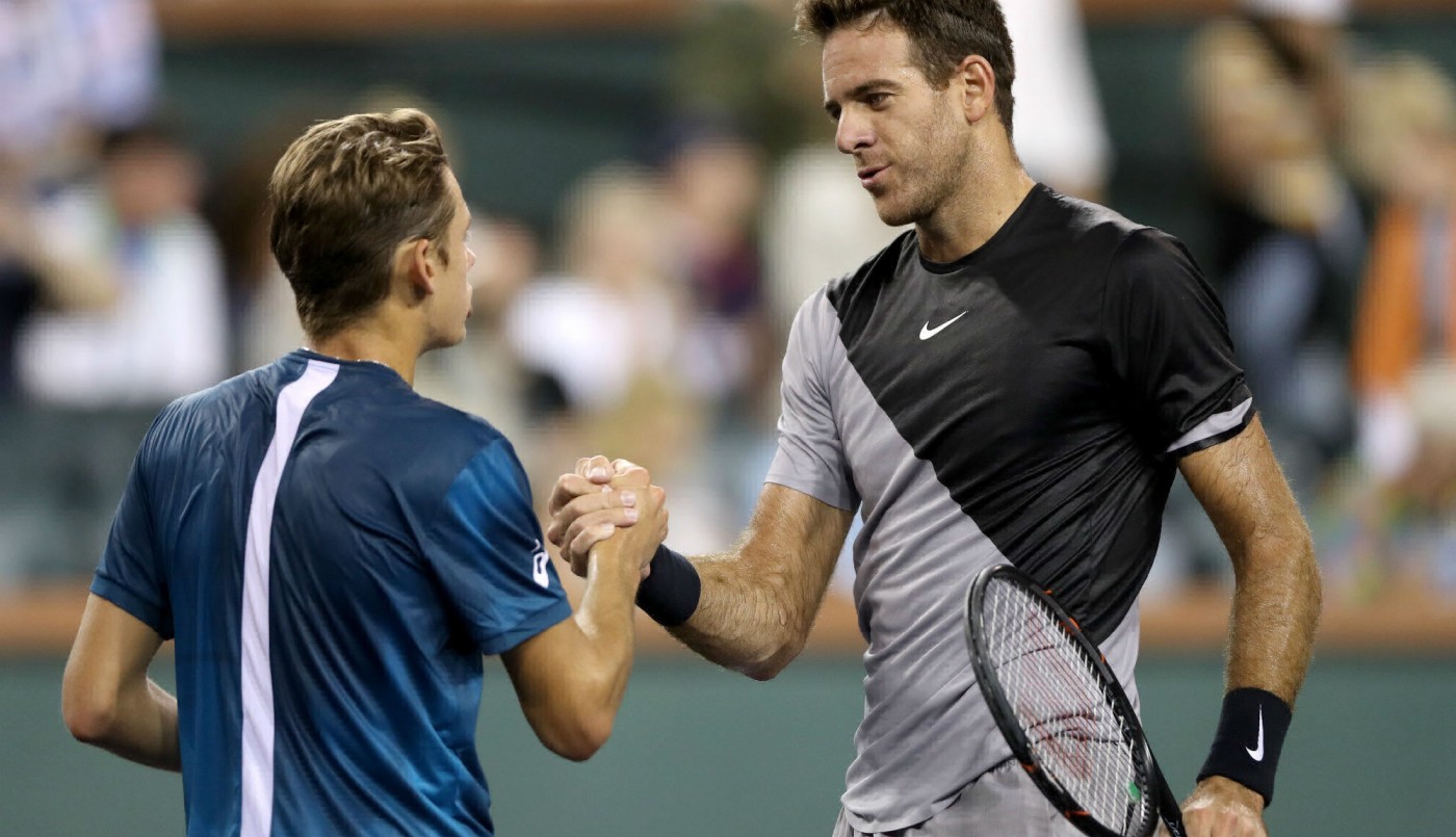 Del Potro y Mayer ganaron en Indian Wells y avanzaron a tercera ronda | Deportes