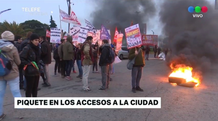 Piquetes, cortes y ollas populares en la jornada de paro general | Información General