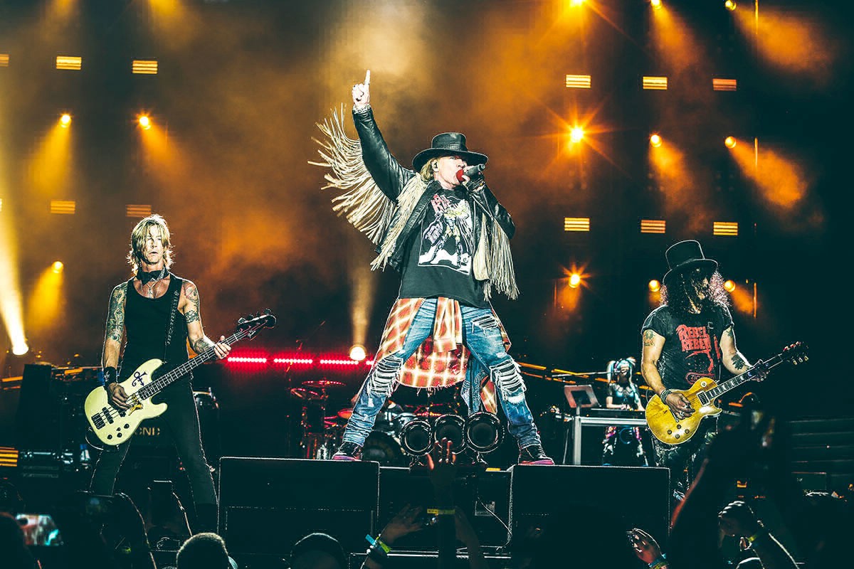 La noche más esperada: Guns N' Roses ya está en Rosario y miles de fanáticos esperan por su show | Espectáculos