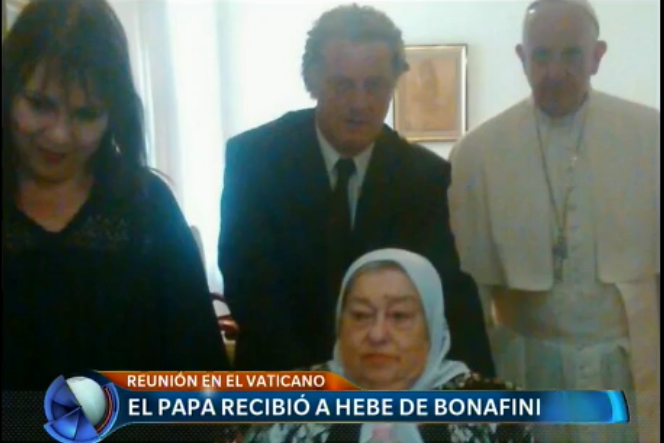 El Papa recibió a Hebe de Bonafini | Internacionales