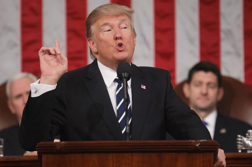 Diez frases destacadas del primer discurso de Trump ante el Congreso | Internacionales