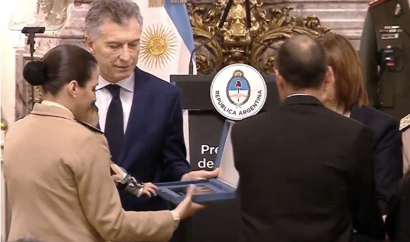 Macri homenajeó en Casa Rosada a las fuerzas de seguridad | Información General