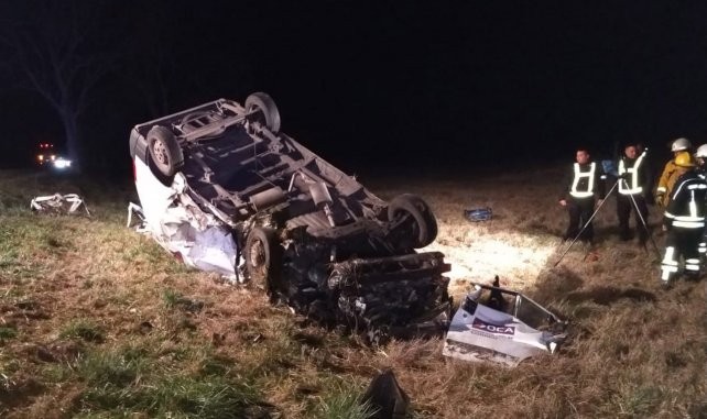 Accidente fatal en la ruta 8: un muerto por el choque entre un camión y un utilitario | Información General