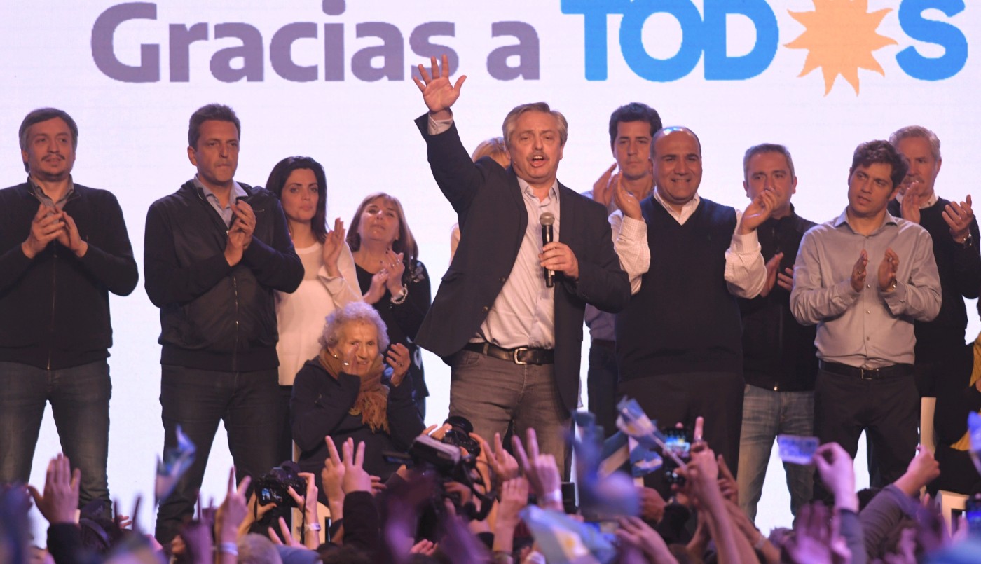 Alberto Fernández: "Venimos a crear una nueva Argentina, se terminó la grieta" | Información General