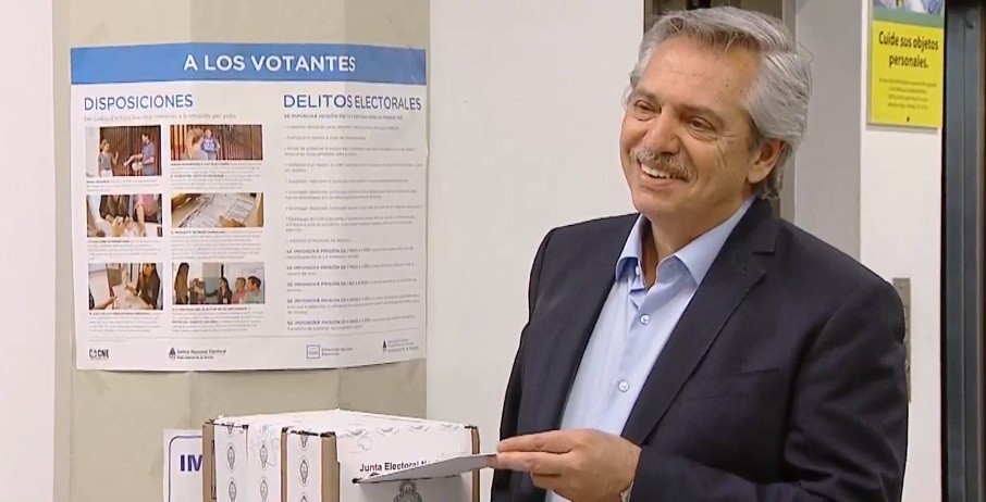 Votó Alberto Fernández: "El tiempo que viene es con tranquilidad" | Información General