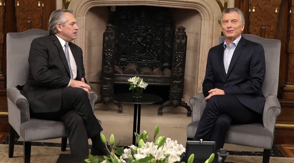 Los mensajes de Macri y Fernández luego de su primera reunión en Casa Rosada | Información General