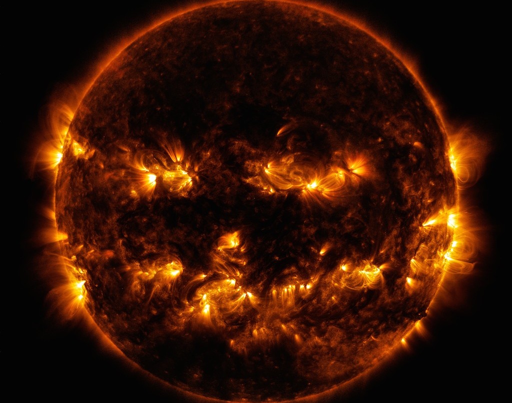 "El Sol de Halloween", una impactante foto de la NASA | Tecnología