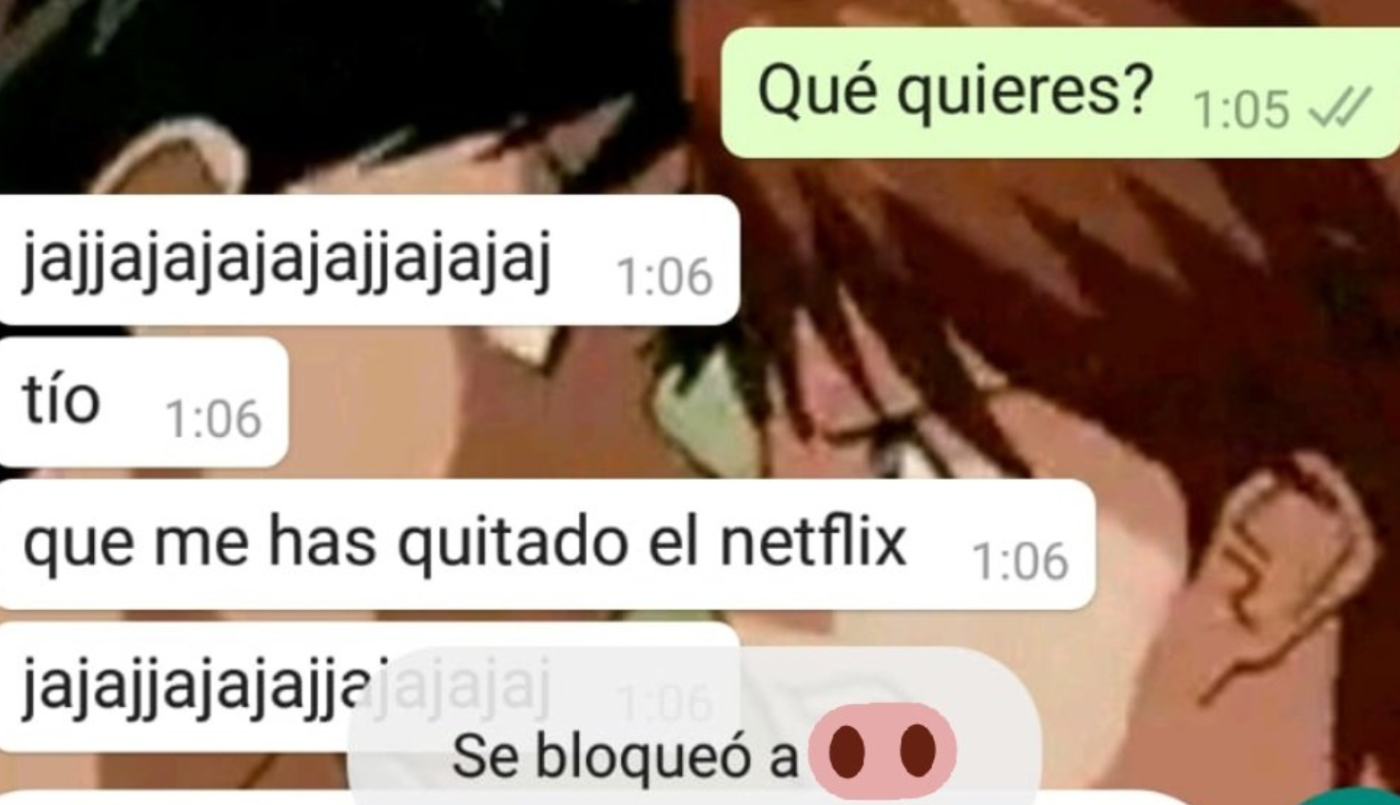 Su ex le mandó un WhatsApp para pedirle la contraseña de Netflix y se volvió viral | Tecnología
