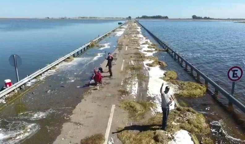 Habilitarán el paso en el tramo de la ruta 7 sobre la laguna La Picasa cerrado desde 2017 | Información General