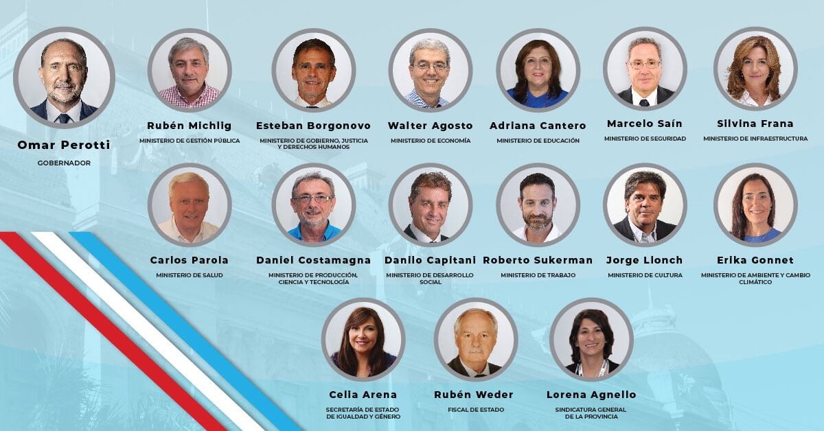 El vocero del gobernador Perotti anunció el gabinete santafesino | Información General