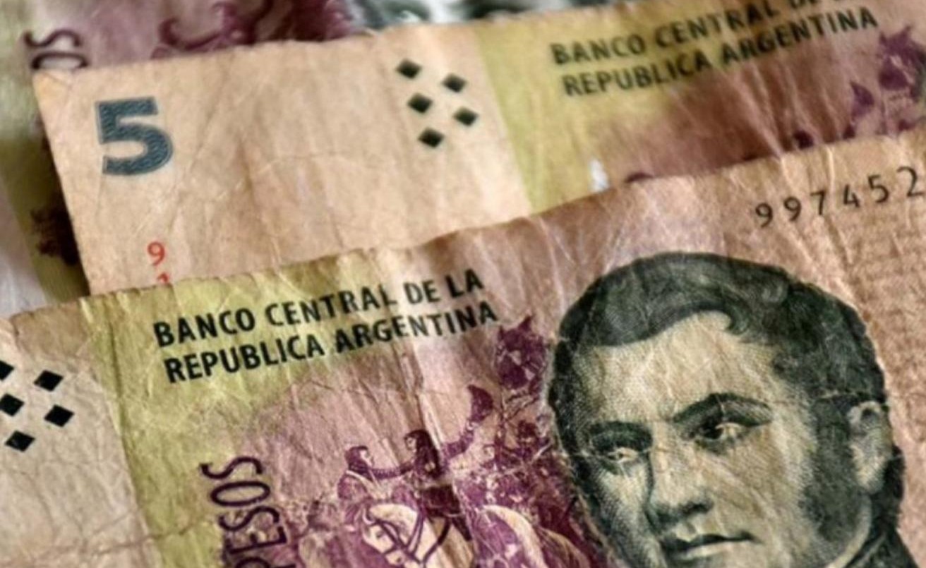 Extendieron el plazo de circulación de los billetes de cinco pesos | Información General