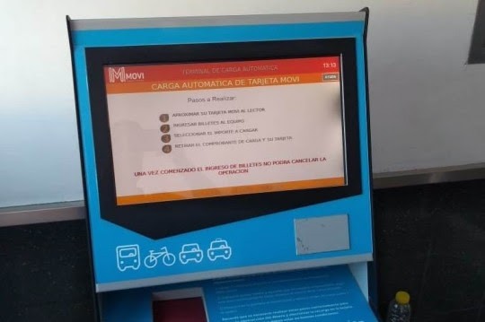 Se instalaron puntos de autocarga de la tarjeta Movi en hospitales de la ciudad | Información General