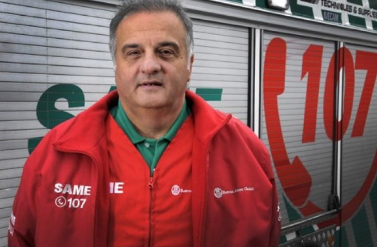 Declaran "personalidad destacada" de la Ciudad de Buenos Aires al titular del SAME, Alberto Crescenti | Información General