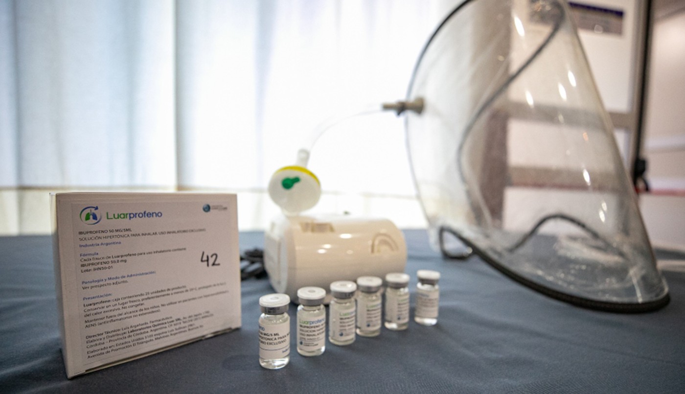 Ibuprofeno inhalado: el tratamiento que ya se usa en varias provincias para pacientes con Covid-19 | Información General