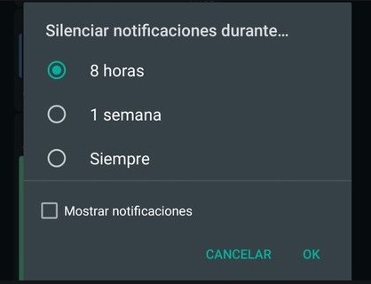 WhatsApp ya permite silenciar los grupos y chats para siempre | Tecnología