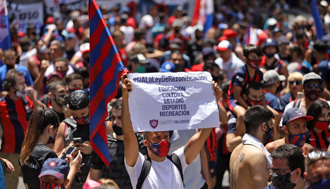 Estadio en Boedo: "Se consuma un acto de justicia por un vil despojo de la dictadura", dijo Tinelli | Deportes