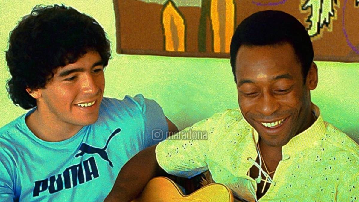 Pelé a Maradona: "Espero que podamos jugar juntos en el cielo" | Deportes