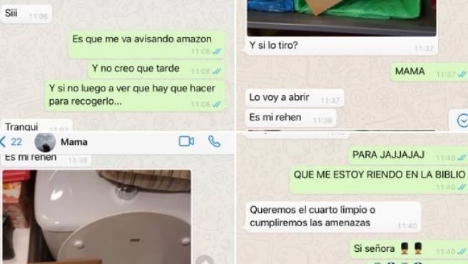 Chat viral: la madre que amenaza a su hijo con un "rehén inesperado" | Tecnología