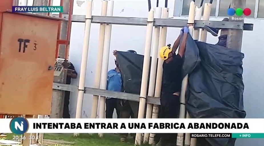 Un joven murió electrocutado al intentar ingresar en una fábrica | Información General