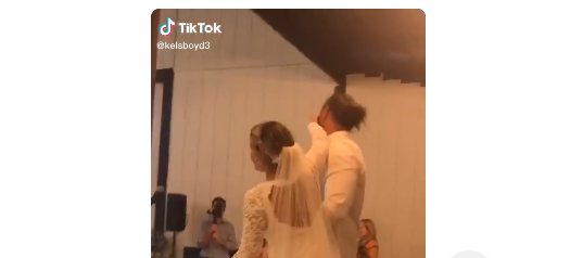 Video de TikTok: la pareja que termina a los tortazos en la fiesta de casamiento | Tecnología