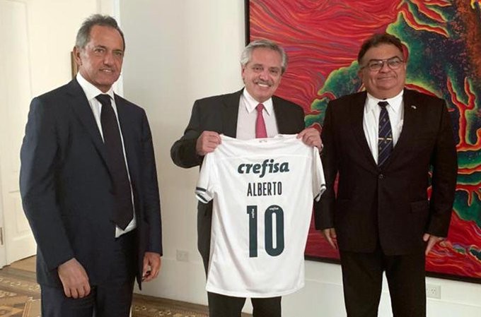 Fernández se reunió con un funcionario de Bolsonaro para fortalecer la relación con Brasil | Información General