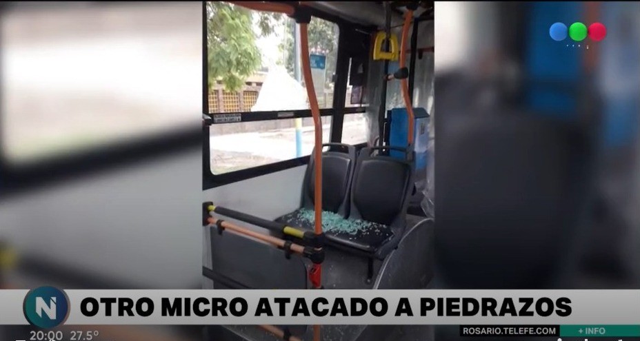 Apedrearon a otro colectivo | Información General