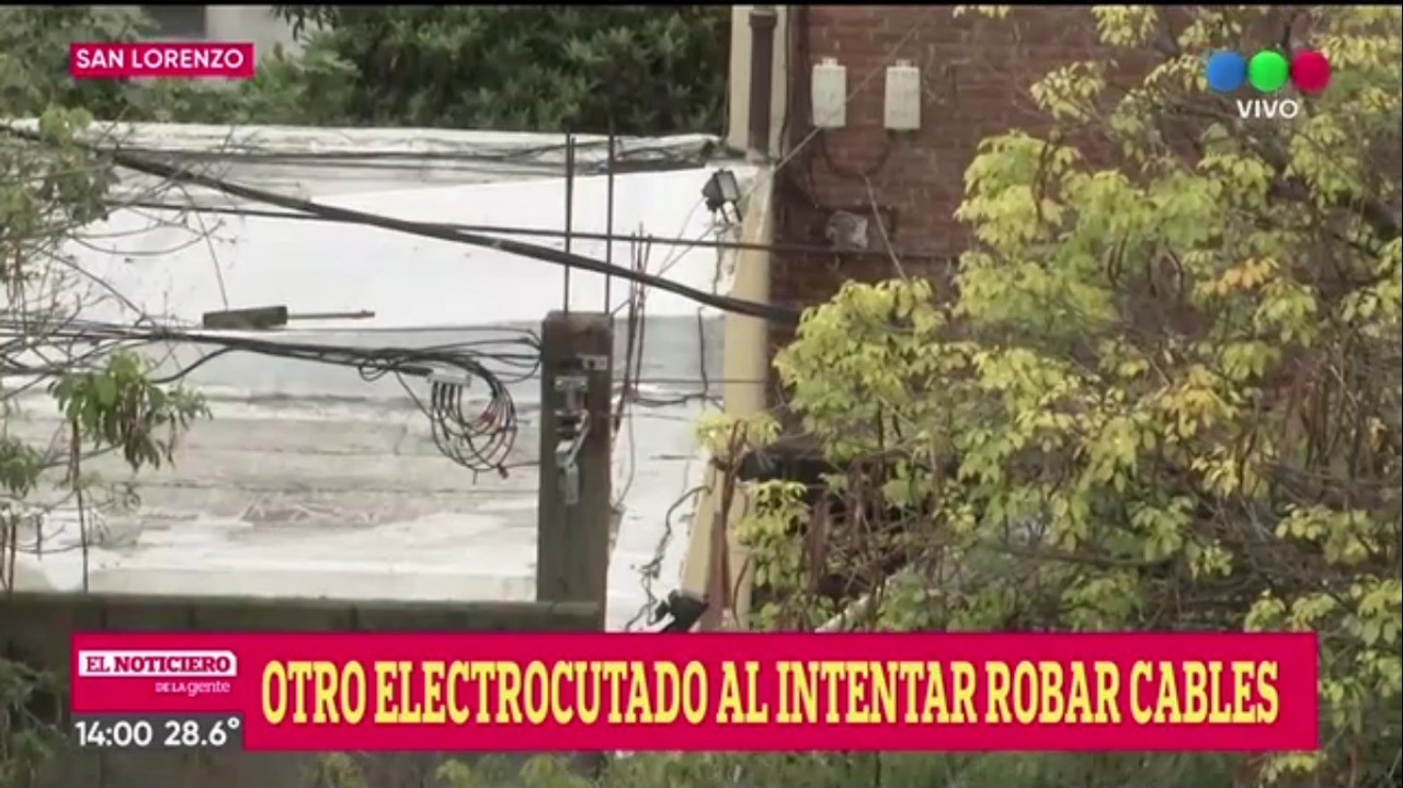 San Lorenzo: apareció un hombre carbonizado en un techo | Información General