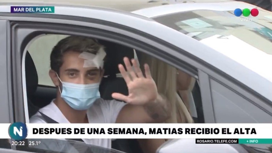 El joven atacado a botellazos recibió el alta y dejó el hospital | Información General