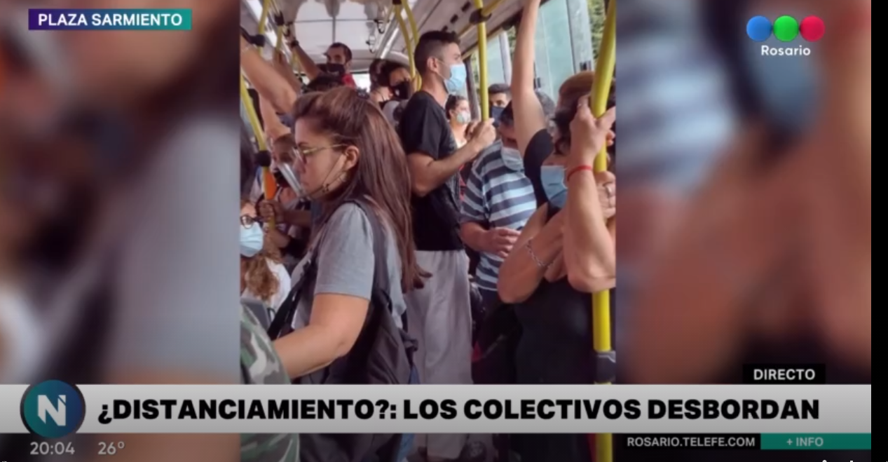 ¿El viajar es un placer? Reclamo de pasajeros por colectivos colmados | Información General