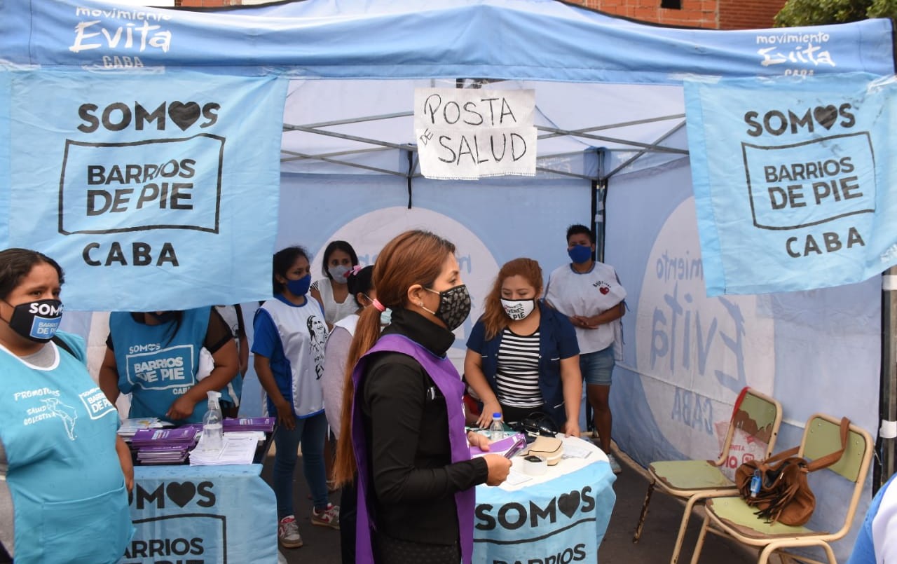 Barrios de Pie inició campaña para la vacunación contra el coronavirus en la ciudad de Buenos Aires | Información General