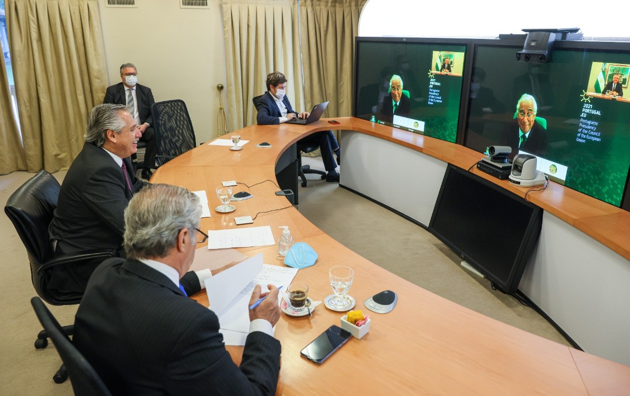 Alberto Fernández se reunió con el primer ministro de Portugal, Antonio Costa | Información General