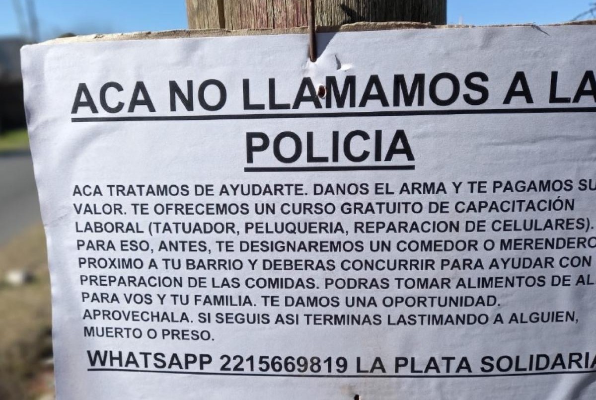 Ofrecieron cursos de oficios a cambio de que entreguen armas y tuvieron éxito | Información General