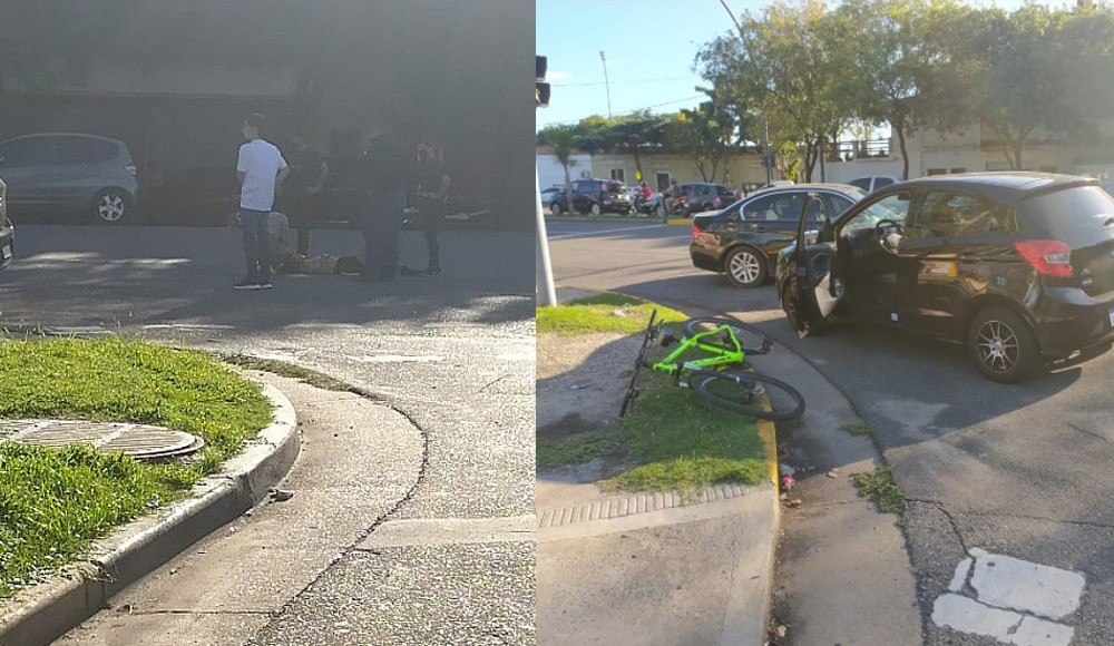 HACE INSTANTES. Ciclista atropellada en Scalabrini Ortiz | Información General
