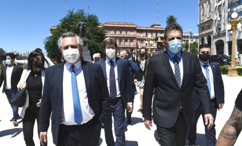 El Presidente recibió a Massa y Máximo: barajan tres escenarios para las PASO de este año | Información General